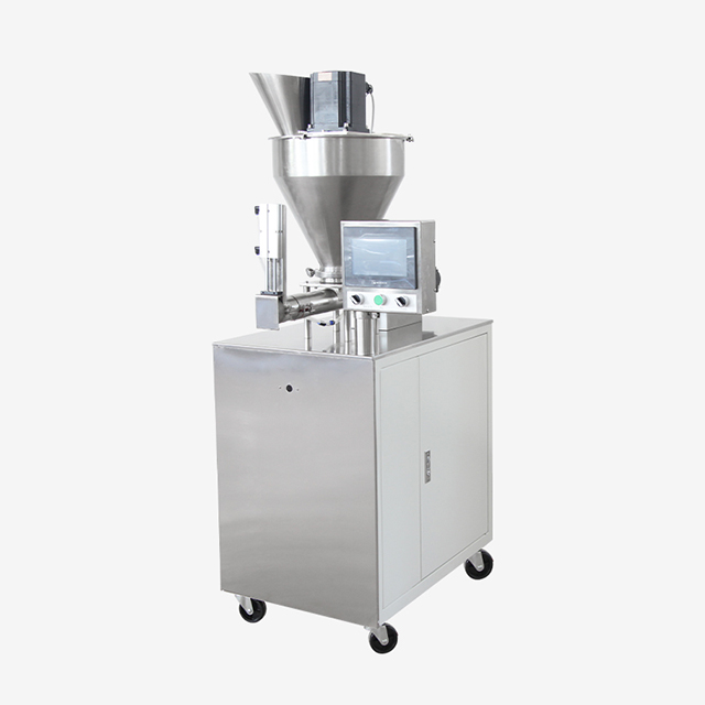 Hualian 5-5000g Automatische Schraubenstärke Paste Erdnussbutterfüllerfüllpackungsmaschine